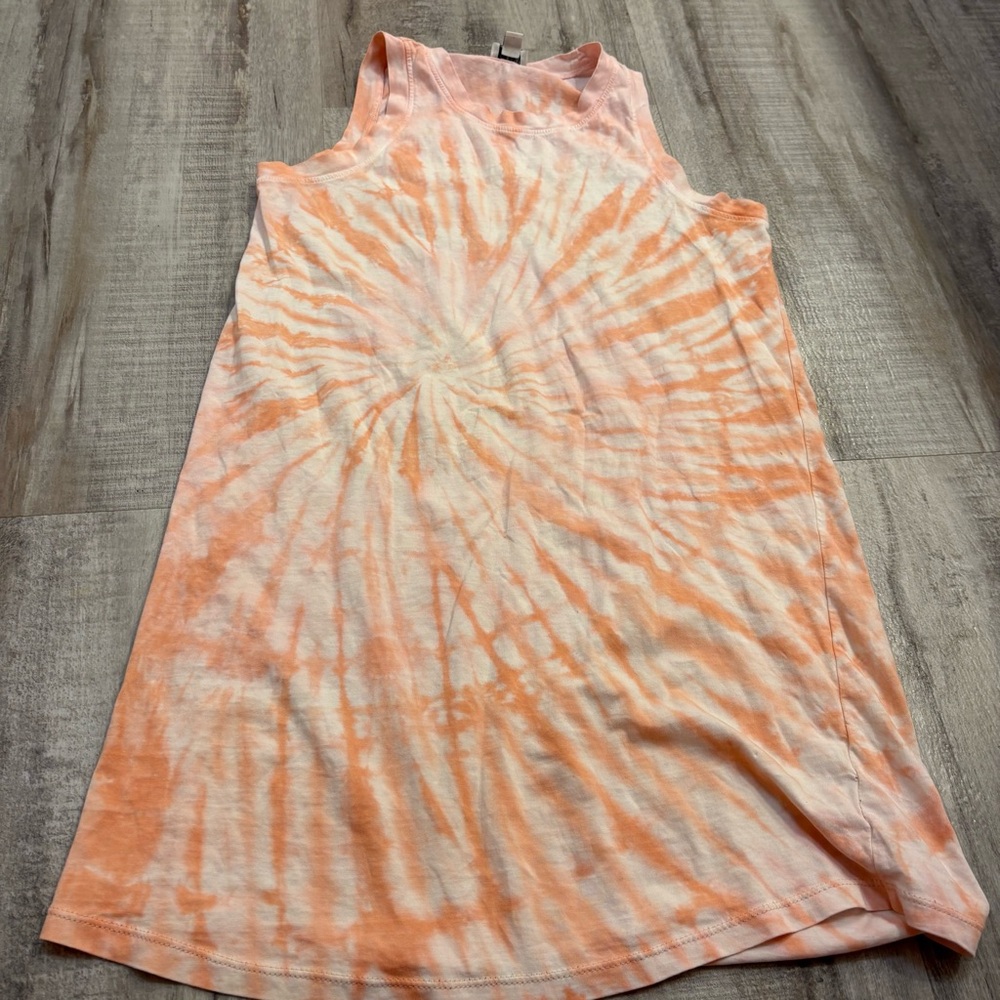 J. Crew Pink Tie Dye Dress XS